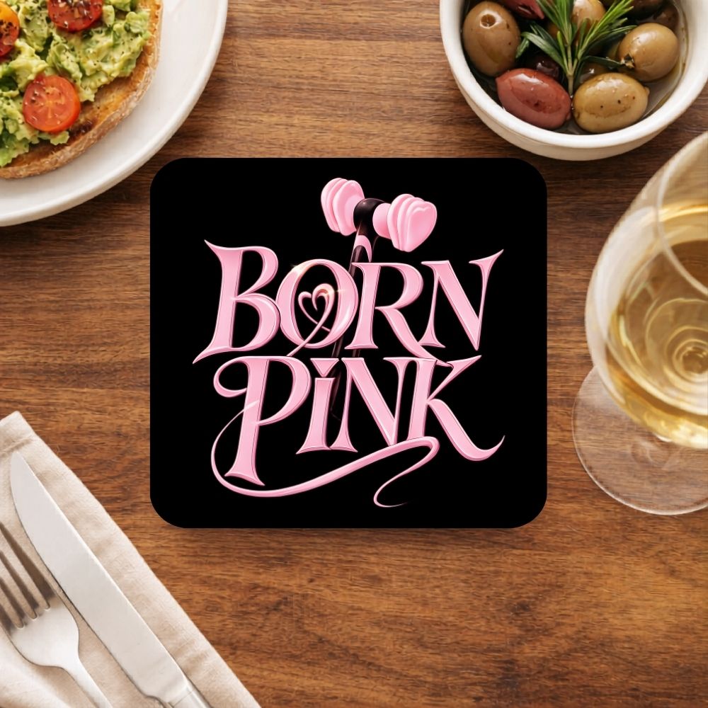 black pink born pink coasters wooden table cups united states usan music band buy online united states usa the banyan tee tbt men women girls boys unisex