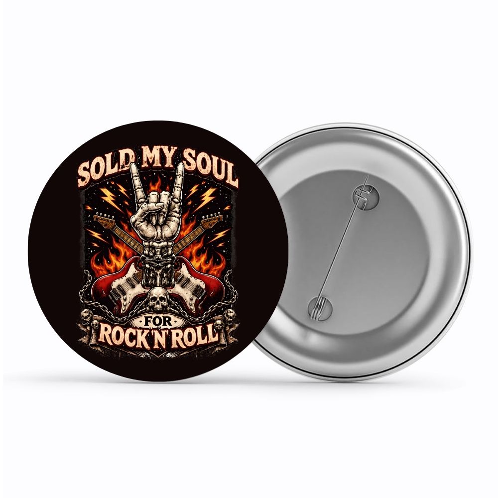 black sabbath sold my soul badge pin button music band buy online united states usa the banyan tee tbt men women girls boys unisex