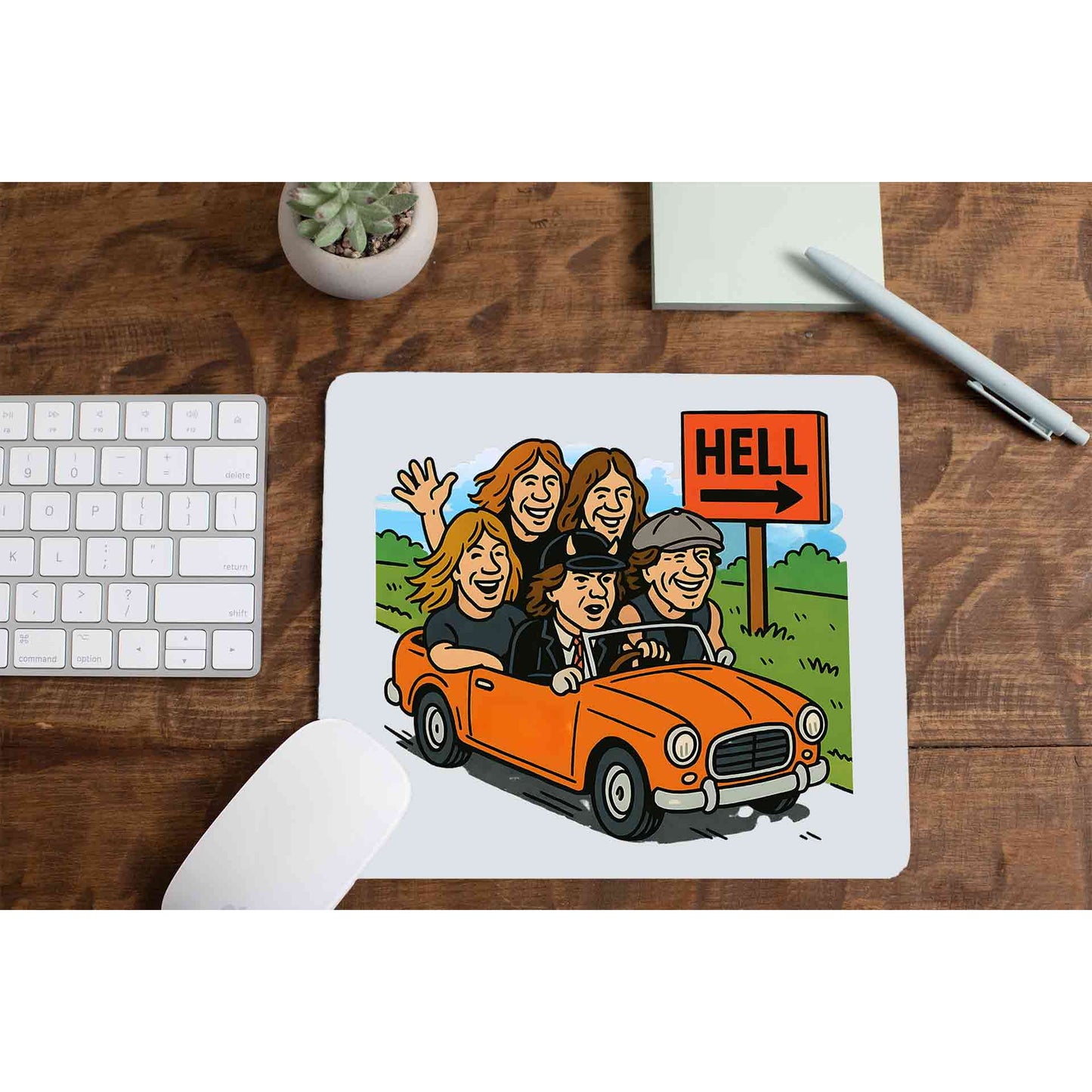 ac/dc highway to hell mousepad logitech large anime music band buy online united states of america usa the banyan tee tbt men women girls boys unisex