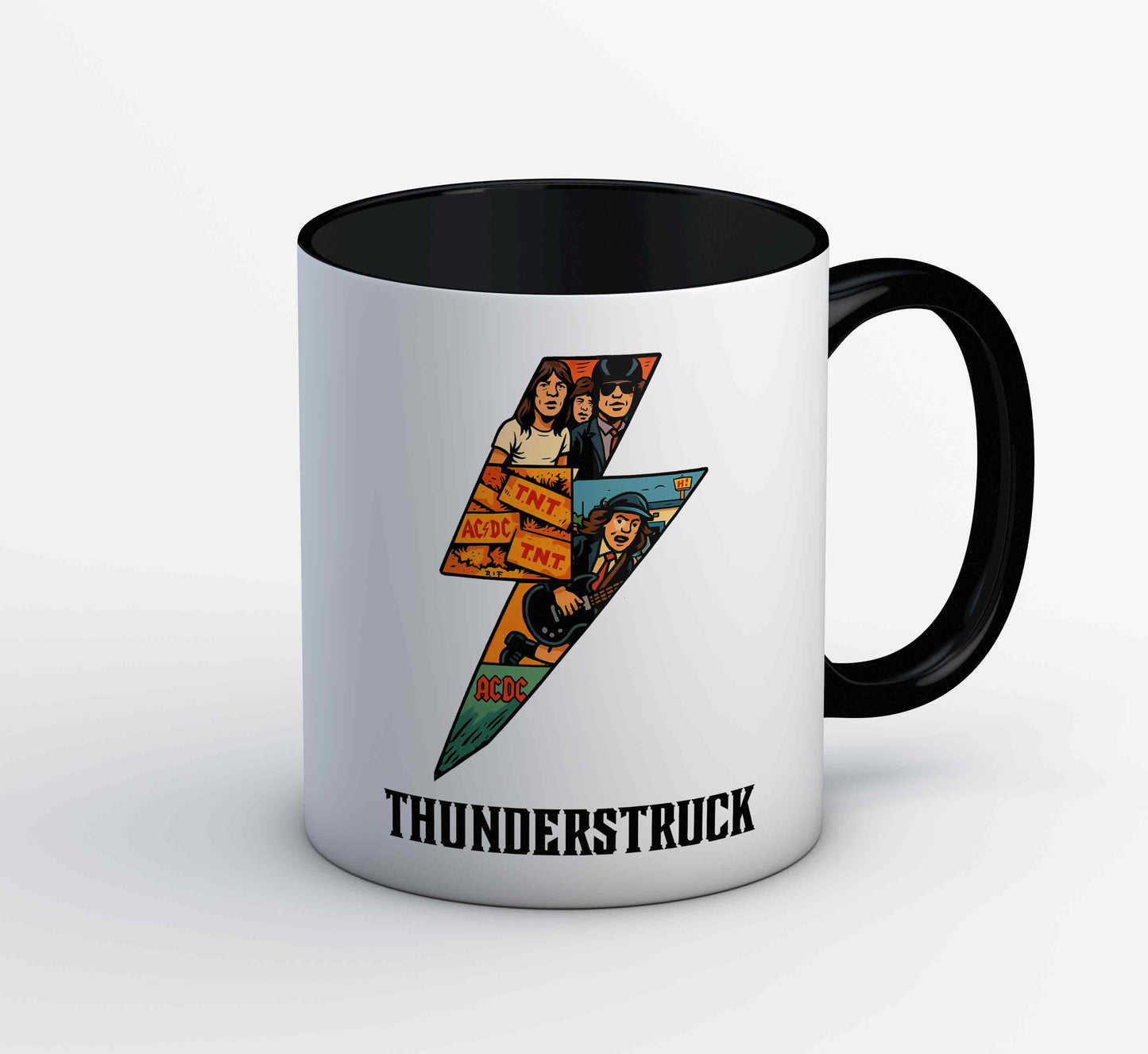 ac/dc thunderstruck mug coffee ceramic music band buy online usa united states of america the banyan tee tbt men women girls boys unisex