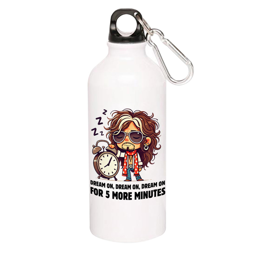 aerosmith 5 more minutes sipper steel water bottle flask gym shaker music band buy online india the banyan tee tbt men women girls boys unisex