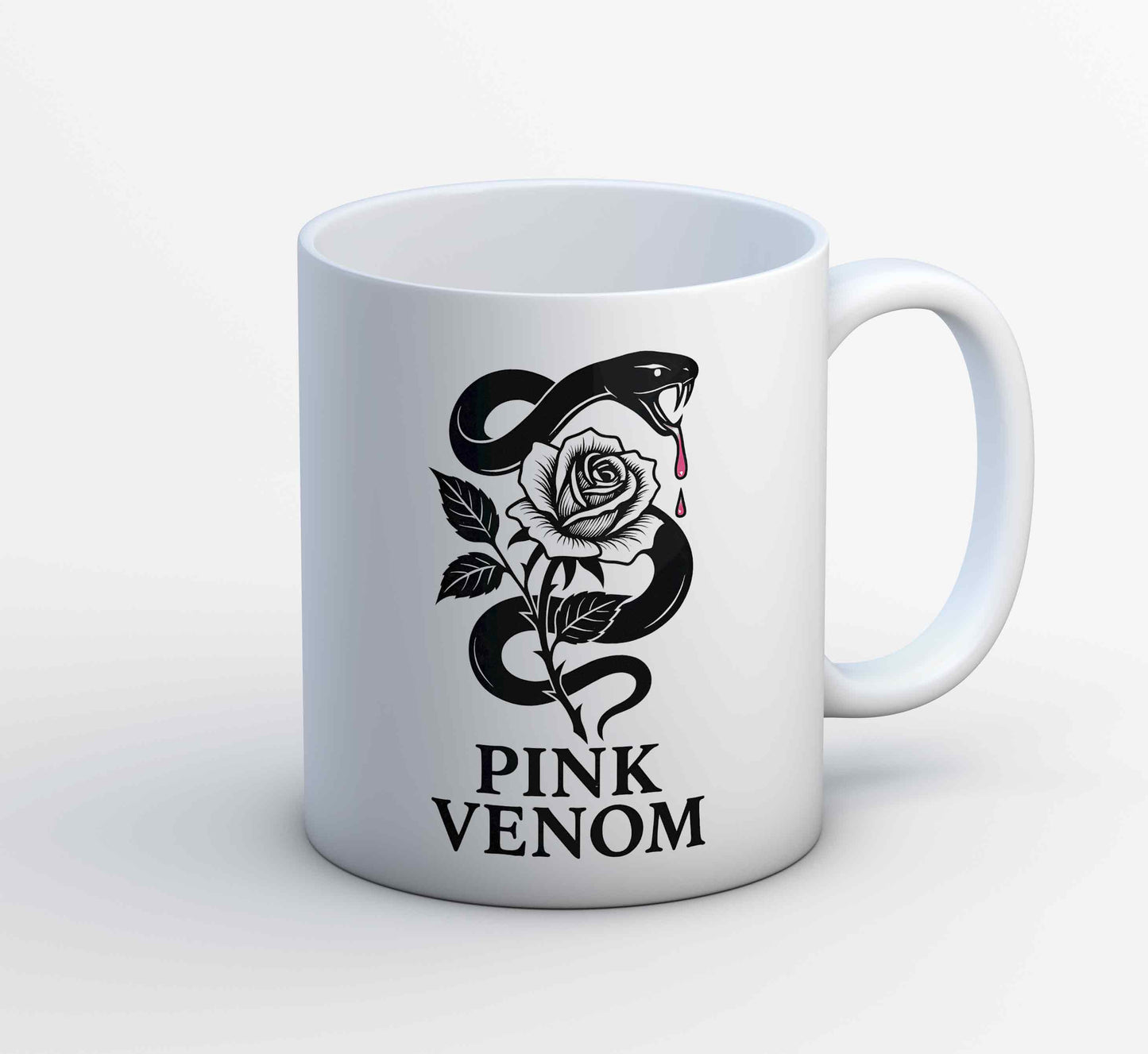 black pink pink venom mug coffee ceramic music band buy online united states usa the banyan tee tbt men women girls boys unisex