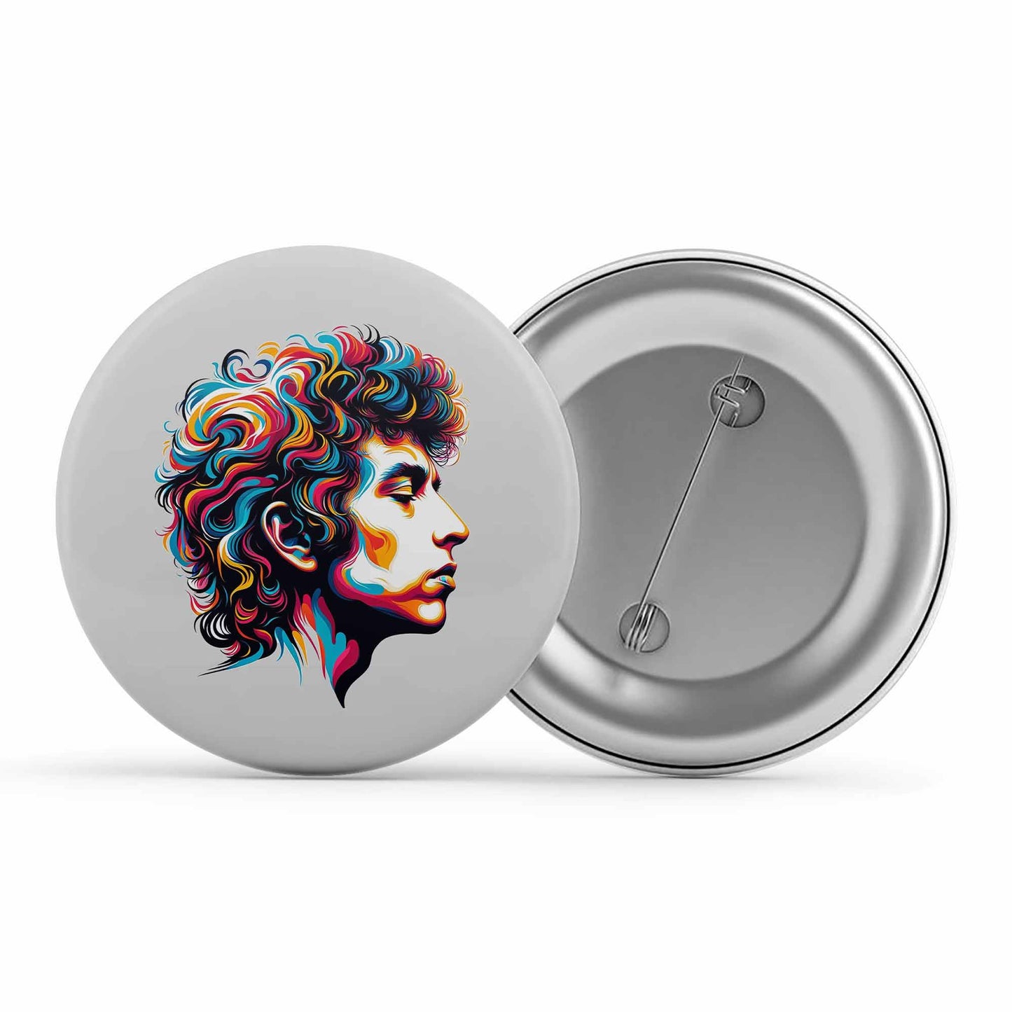 bob dylan fan art badge pin button music band buy online united states of america usa the banyan tee tbt men women girls boys unisex