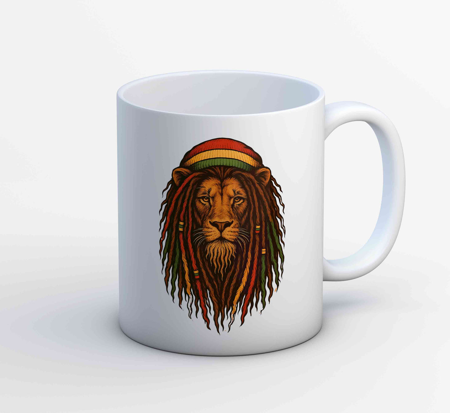 bob marley rasta lion mug coffee ceramic music band buy online usa united states of america the banyan tee tbt men women girls boys unisex