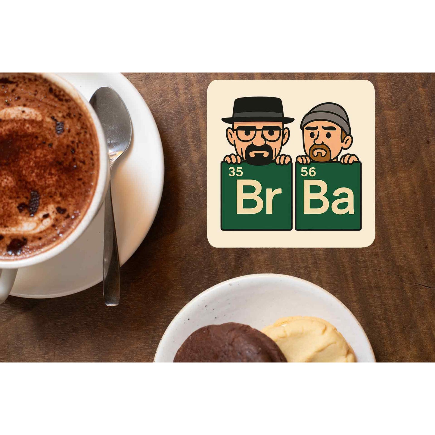 Breaking Bad Coaster Coasters Tea Coasters Coaster Set The Banyan Tee TBT