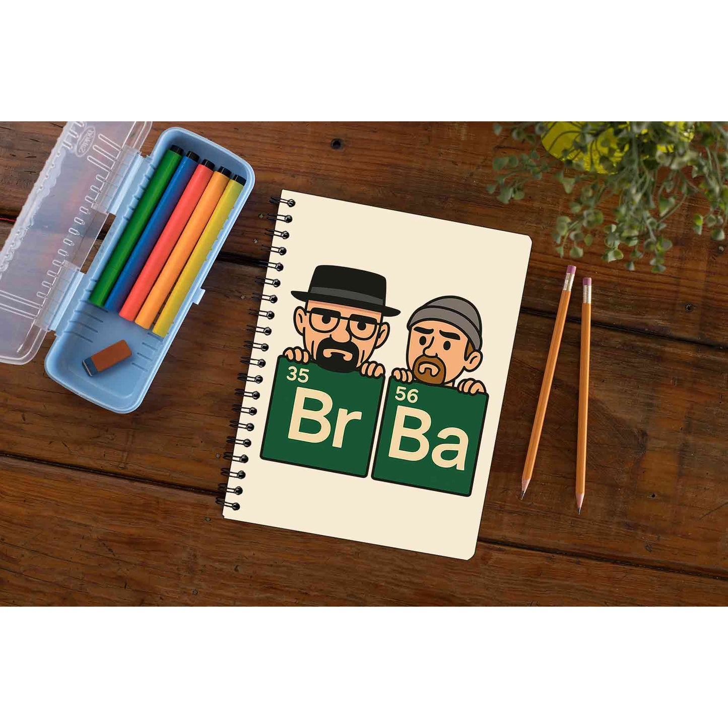 Breaking Bad Notebook by The Banyan Tee TBT