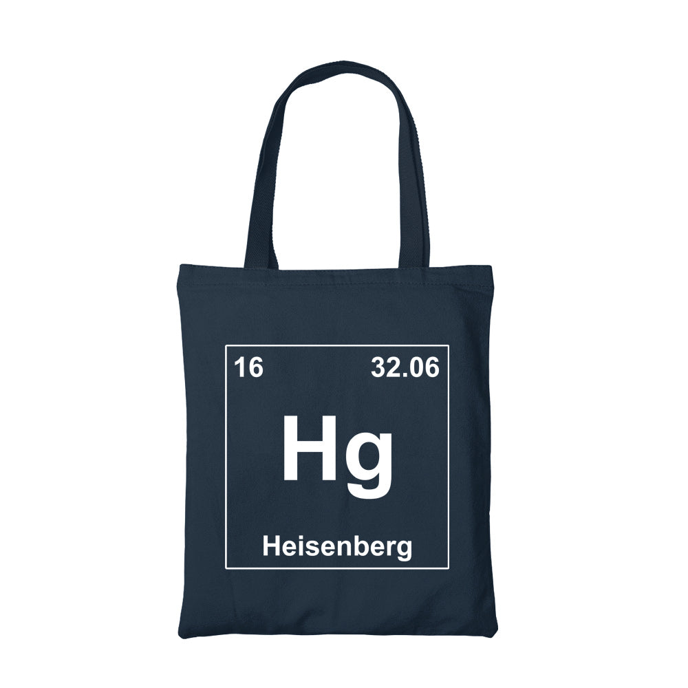 breaking bad heisenberg tote bag hand printed cotton women men unisex