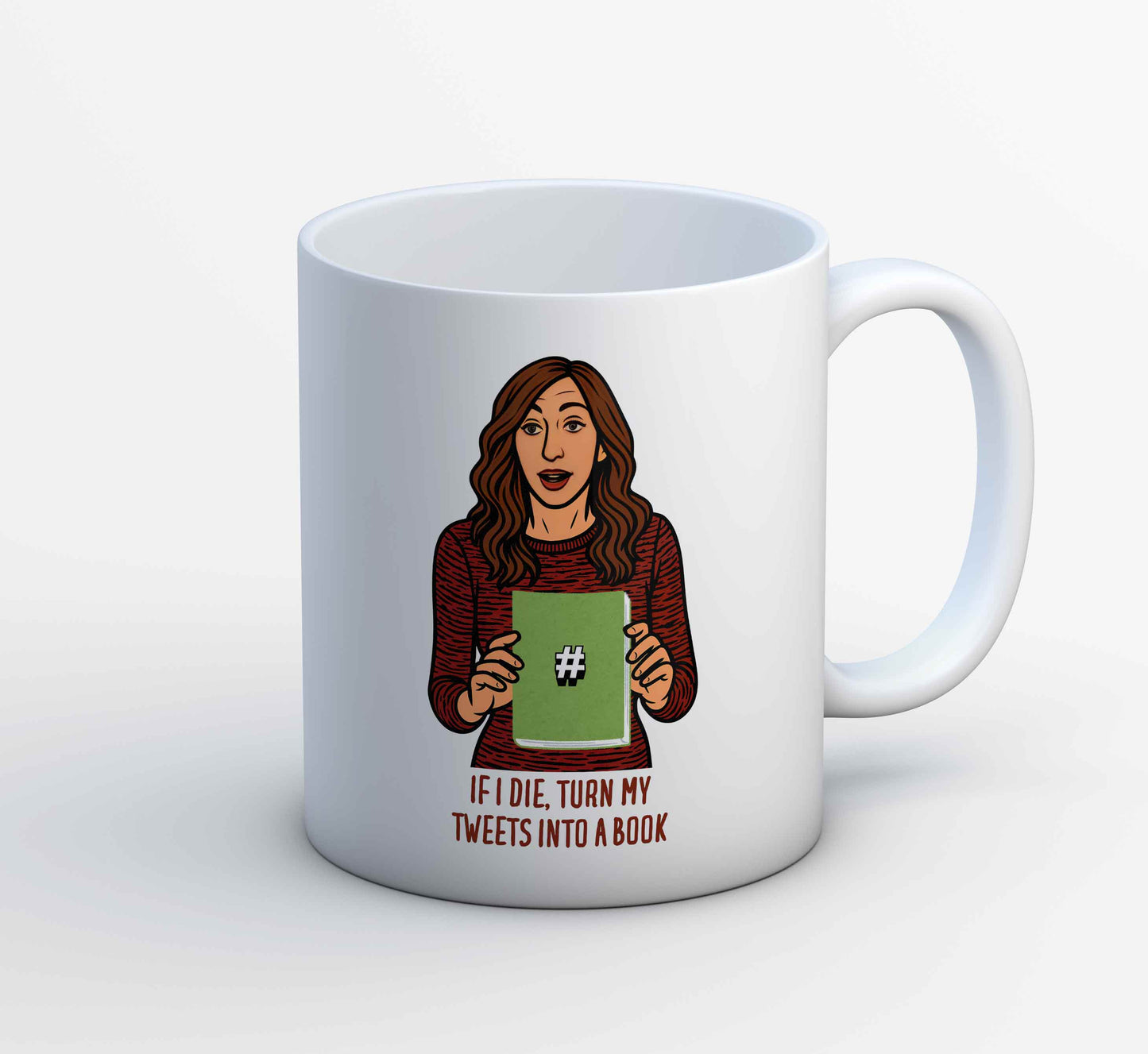 brooklyn nine-nine turn my tweets into books mug coffee ceramic tv & movies buy online usa united states of america the banyan tee tbt men women girls boys unisex stranger things eleven demogorgon shadow monster dustin quote vector art clothing accessories merchandise