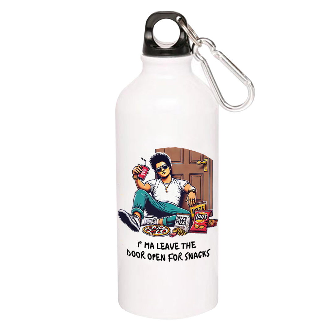 bruno mars door open sipper steel water bottle flask gym shaker music band buy online india the banyan tee tbt men women girls boys unisex