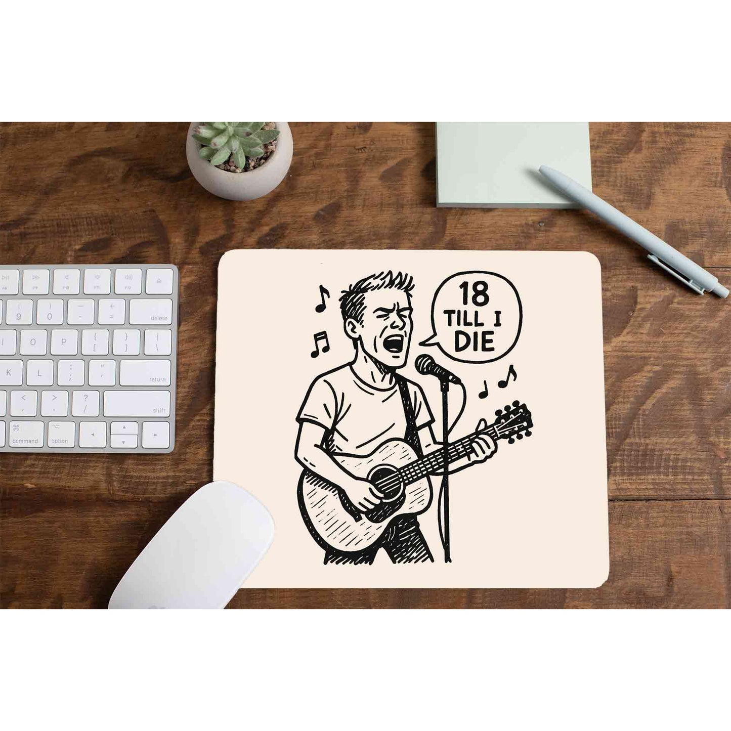 bryan adams 18 till i die mousepad logitech large anime music band buy online united states of america usa the banyan tee tbt men women girls boys unisex