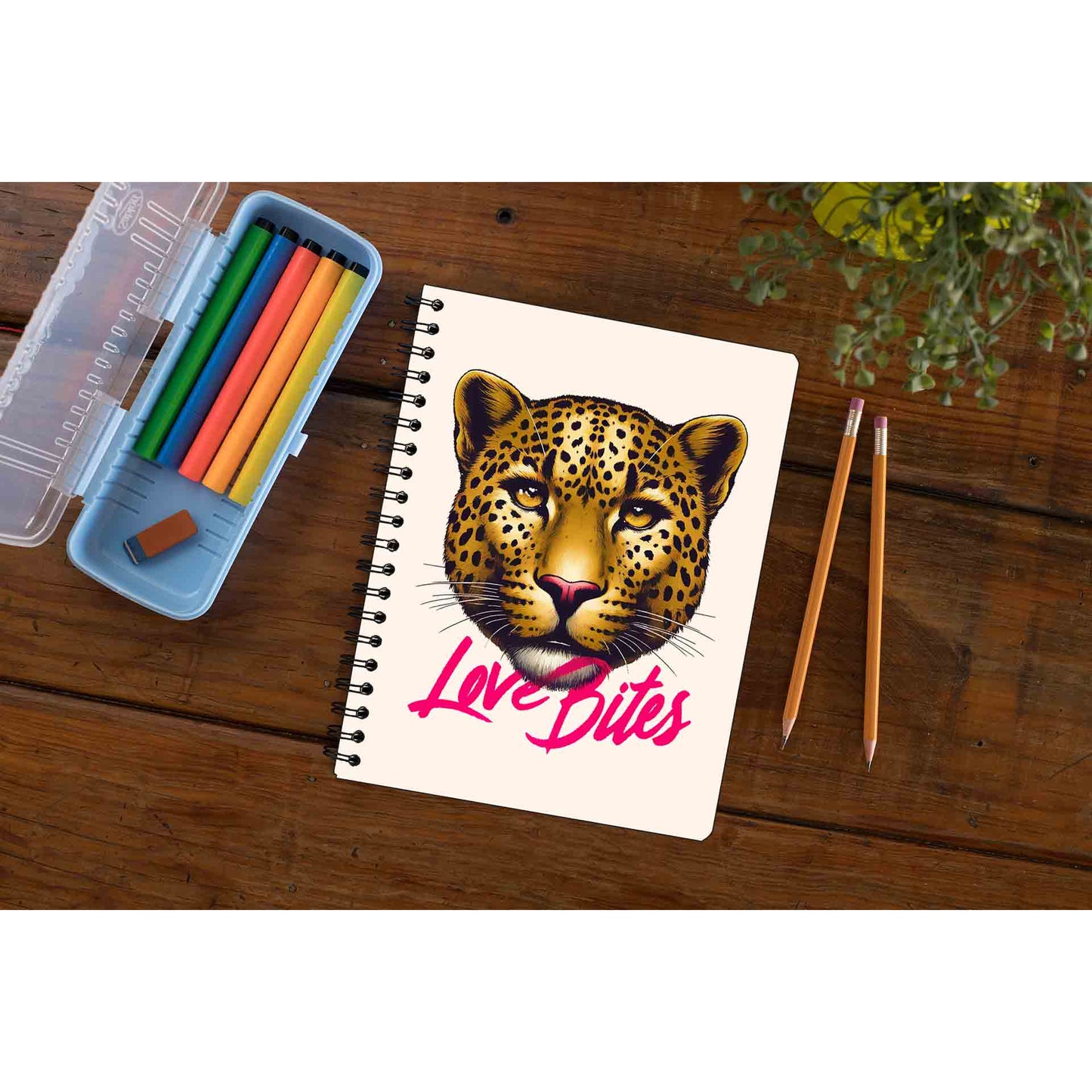 def leppard love bites notebook notepad diary buy online united states usa the banyan tee tbt unruled