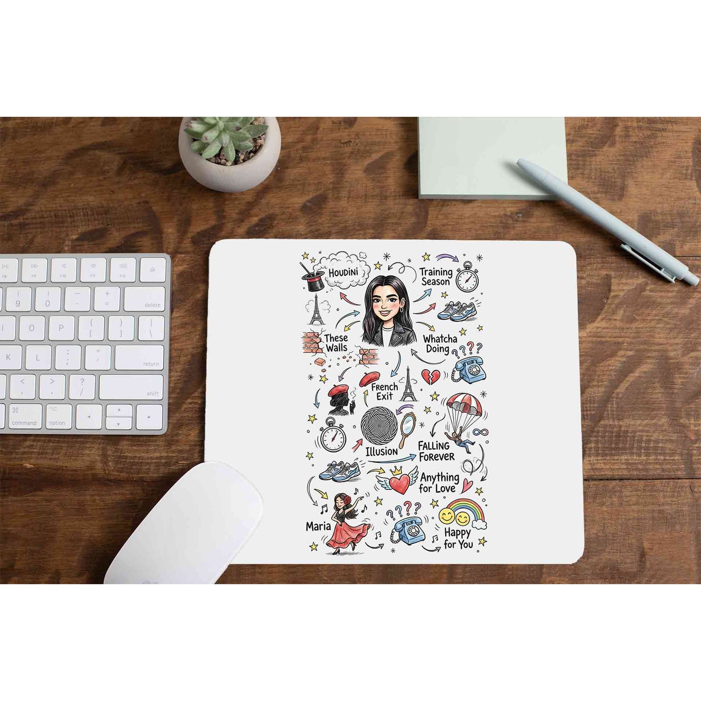 dua lipa du-dle mousepad logitech large anime music band buy online united states usa the banyan tee tbt men women girls boys unisex