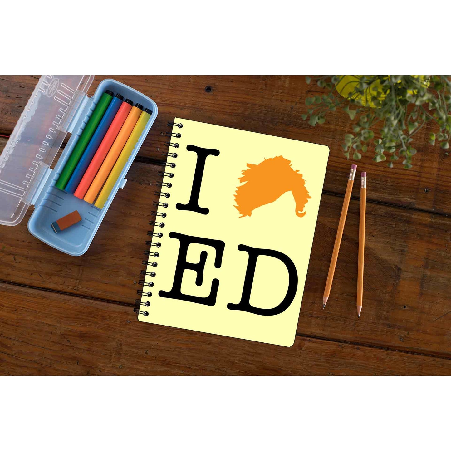 ed sheeran i love ed notebook notepad diary buy online united states of america usa the banyan tee tbt unruled
