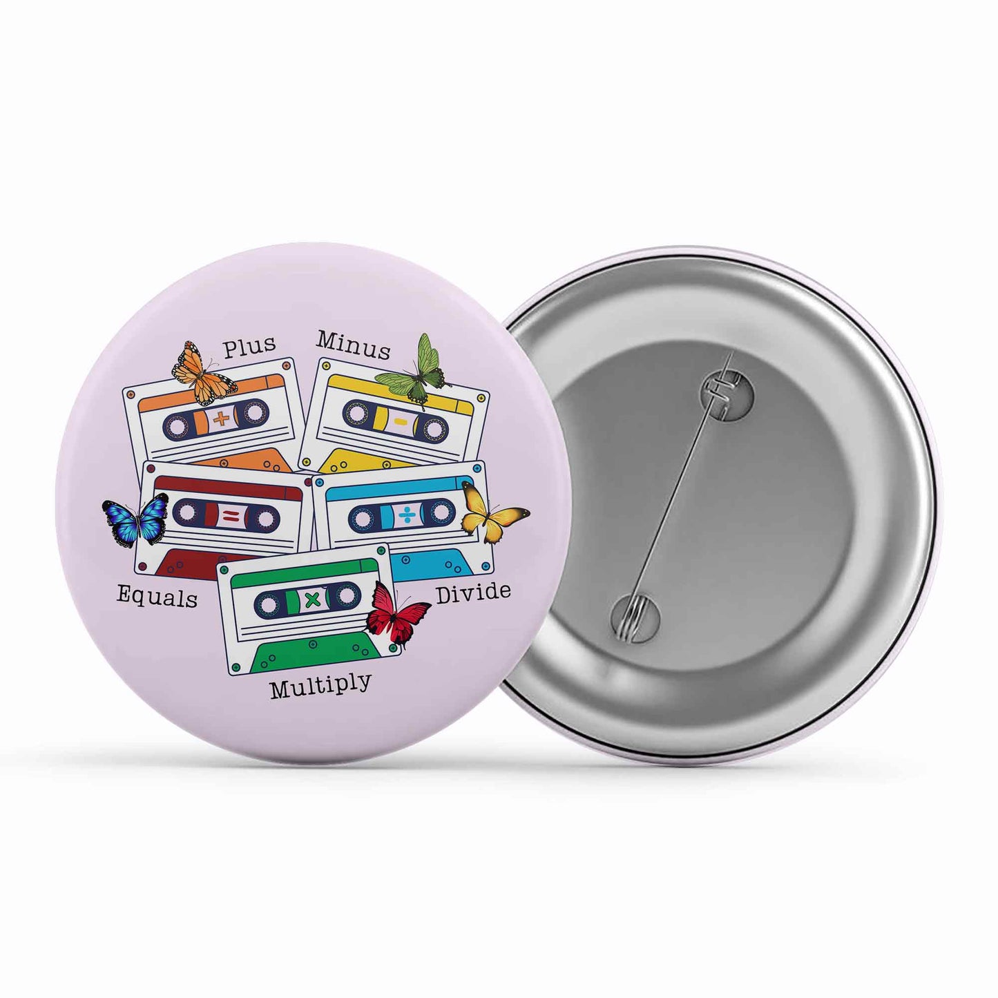 ed sheeran ed's math badge pin button music band buy online united states of america usa the banyan tee tbt men women girls boys unisex