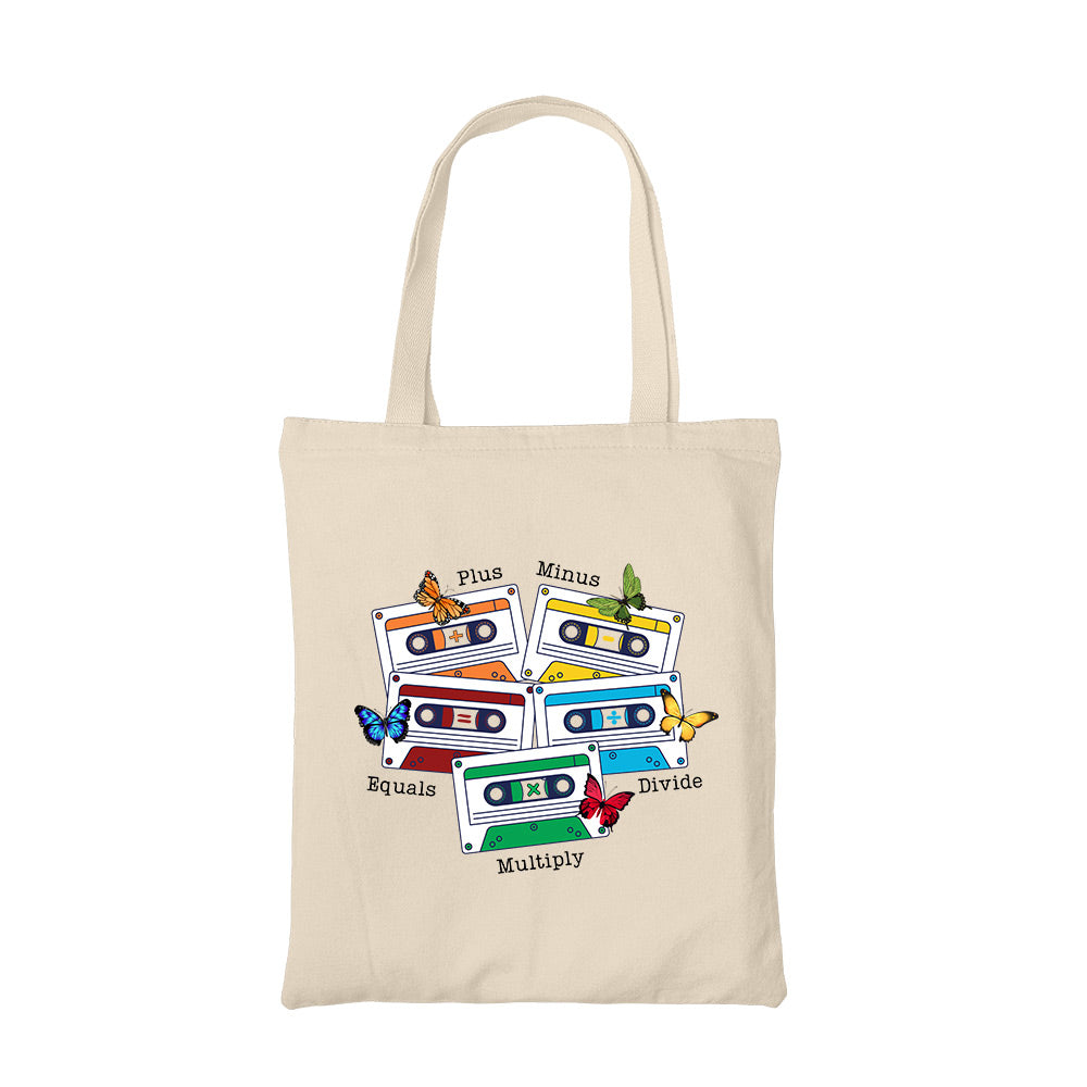 ed sheeran ed's math tote bag music band buy online united states of america usa the banyan tee tbt men women girls boys unisex