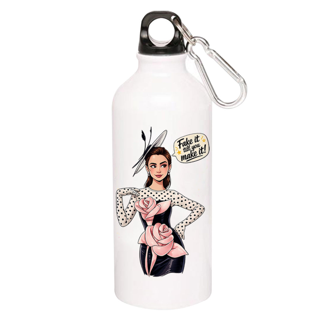 emily in paris fake it till you make it sipper steel water bottle flask gym shaker tv & movies buy online india the banyan tee tbt men women girls boys unisex