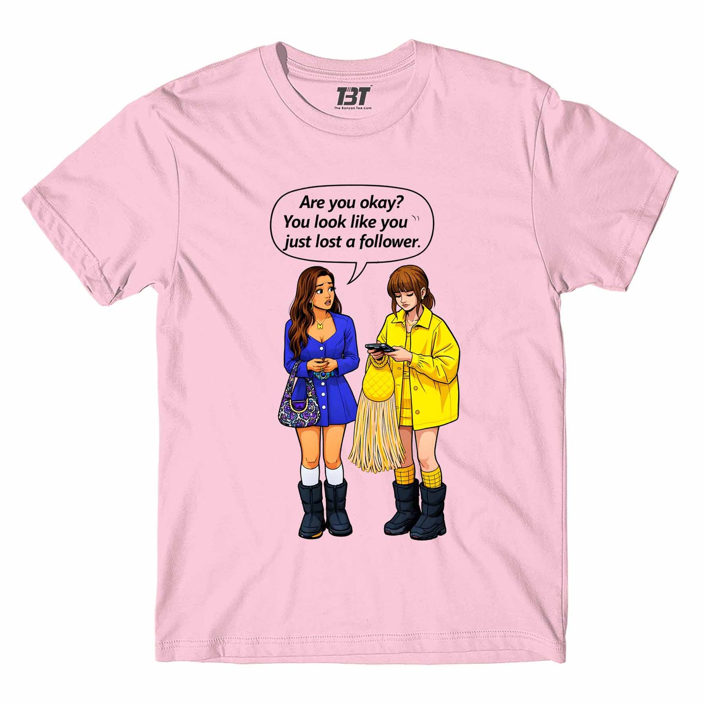 emily in paris lost a follower t-shirt tv & movies buy online united states usa the banyan tee tbt men women girls boys unisex baby pink