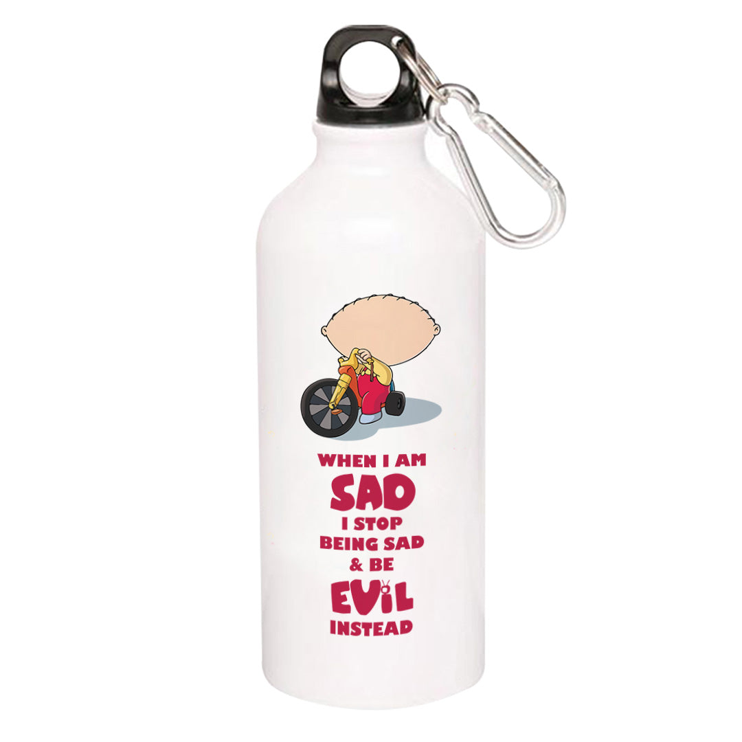 family guy be evil instead sipper steel water bottle flask gym shaker tv & movies buy online india the banyan tee tbt men women girls boys unisex - stewie griffin dialogue