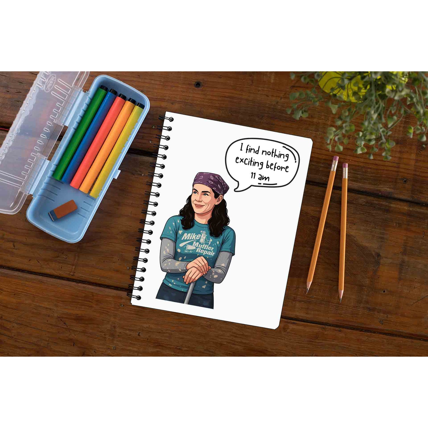 gilmore girls before 11 am notebook notepad diary buy online united states us the banyan tee tbt unruled