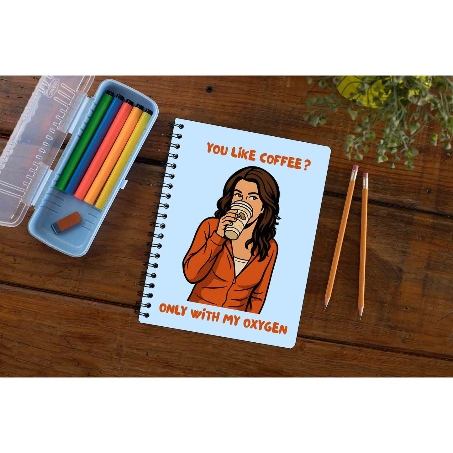 gilmore girls only with my oxygen notebook notepad diary buy online united states us the banyan tee tbt unruled