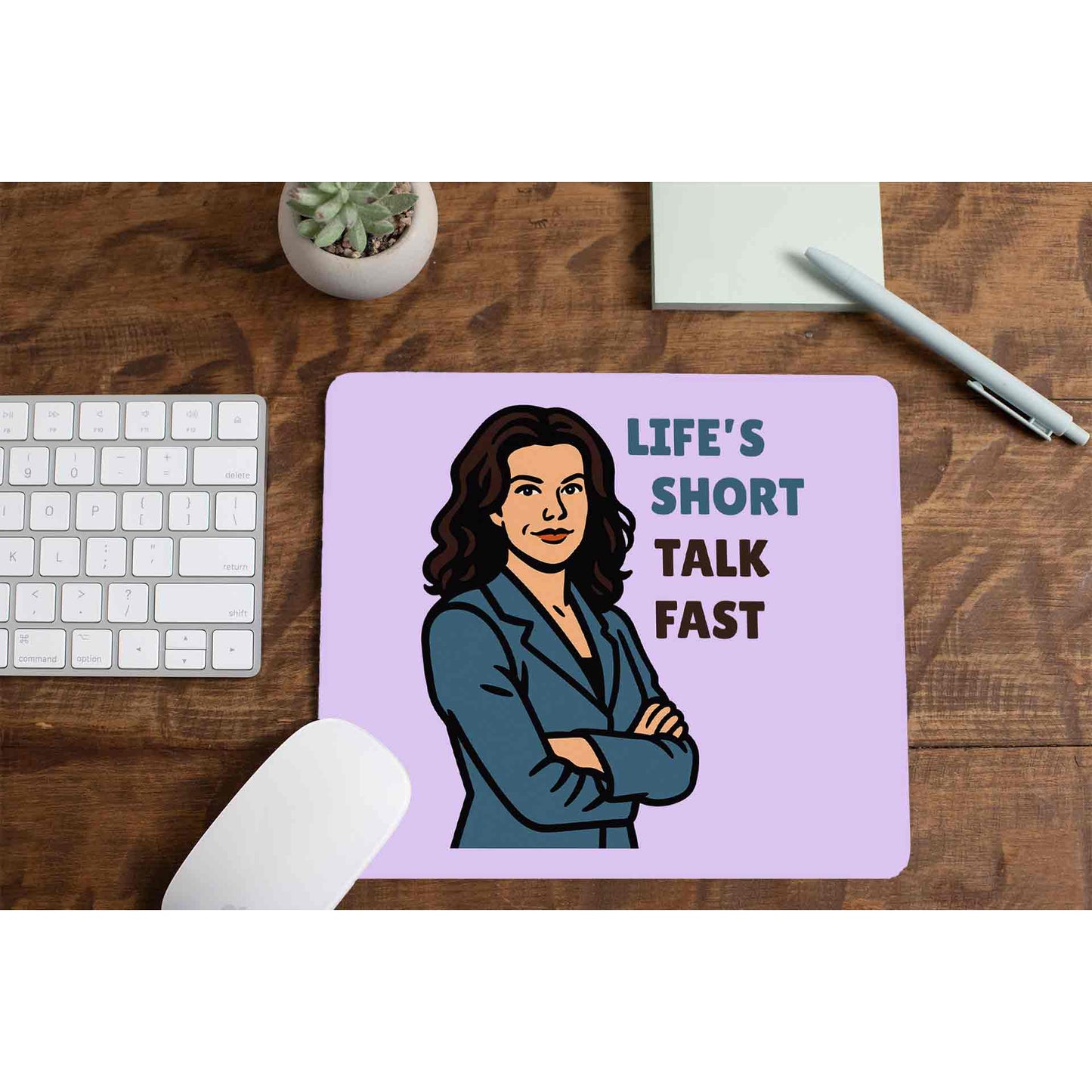 gilmore girls talk fast mousepad logitech large anime tv & movies buy online united states us the banyan tee tbt men women girls boys unisex