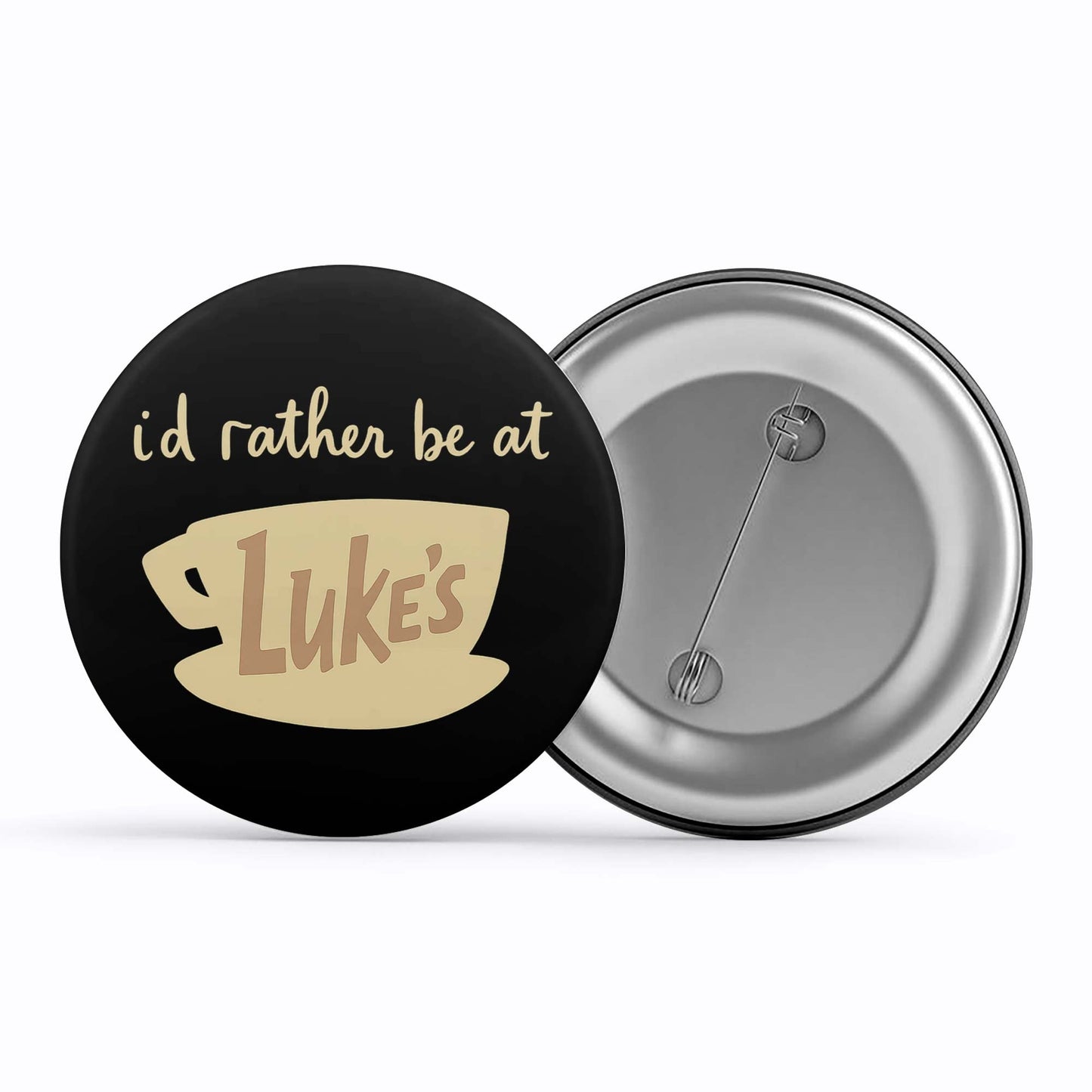 gilmore girls rather be at badge pin button tv & movies buy online united states us the banyan tee tbt men women girls boys unisex