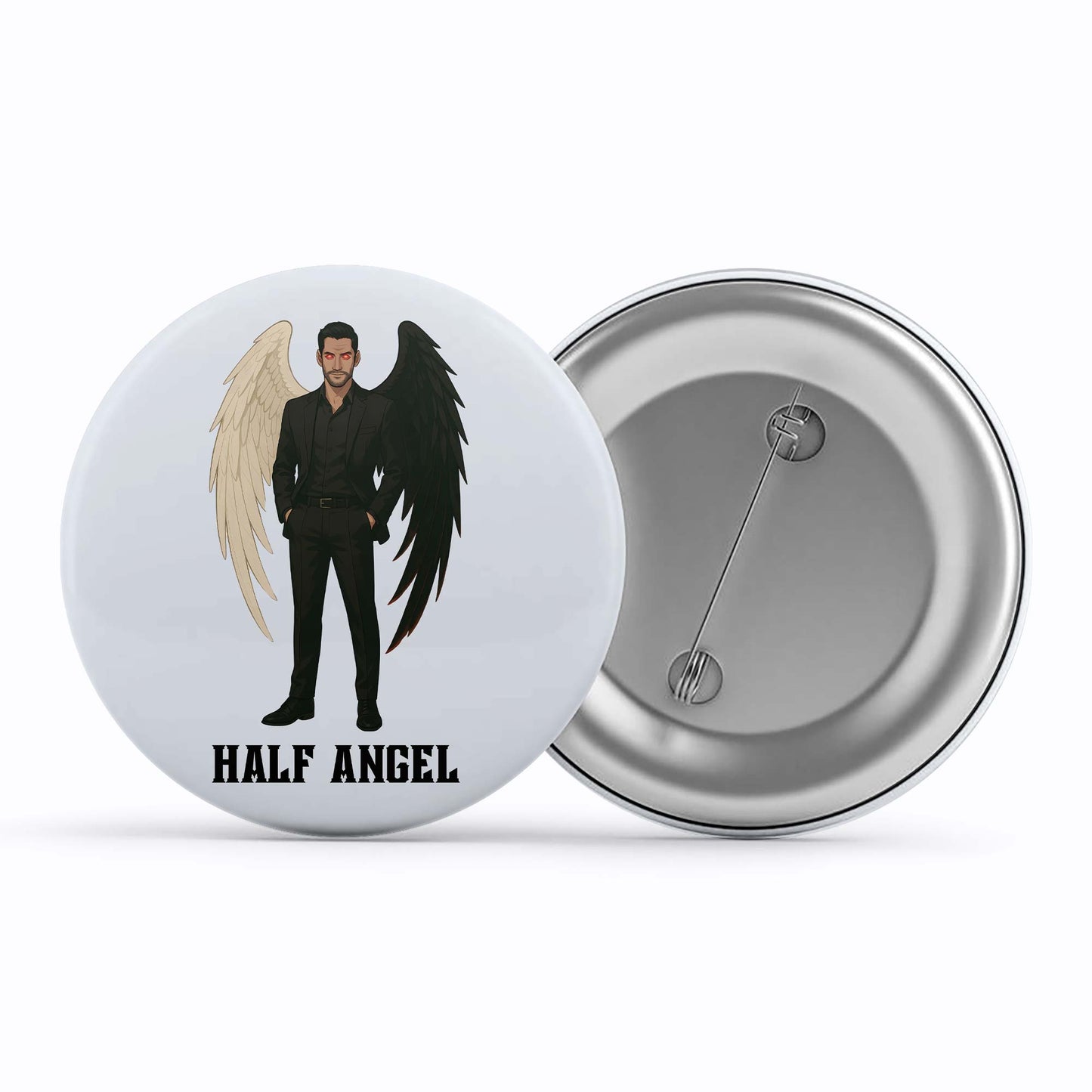 Lucifer Badge - Metal Pin Button The Banyan Tee TBT