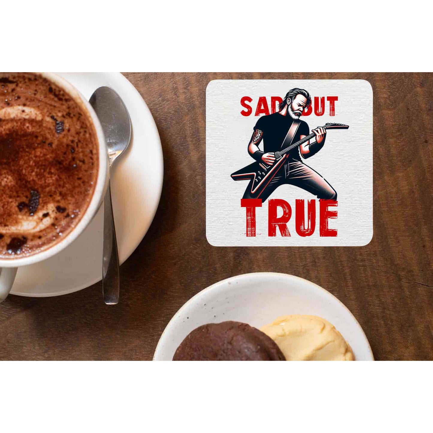 metallica sad but true coasters wooden table cups indian music band buy online india the banyan tee tbt men women girls boys unisex