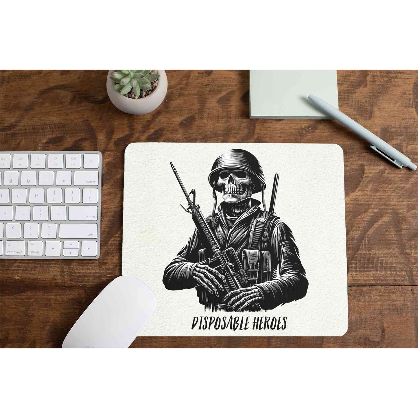 metallica disposable heroes mousepad logitech large music band buy online united states of america usa the banyan tee tbt men women girls boys unisex