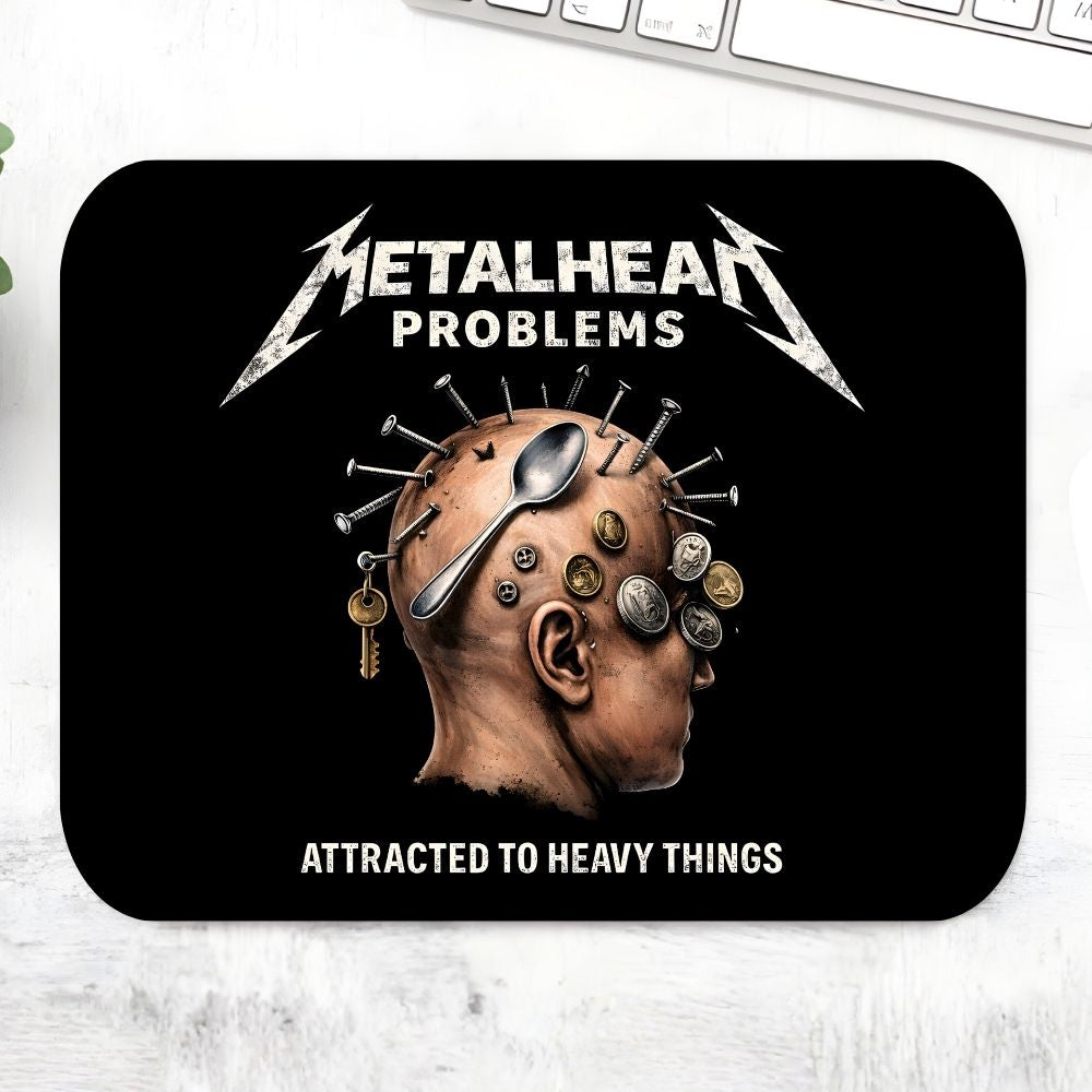 metallica metalhead problems mousepad logitech large anime music band buy online united states usa the banyan tee tbt men women girls boys unisex