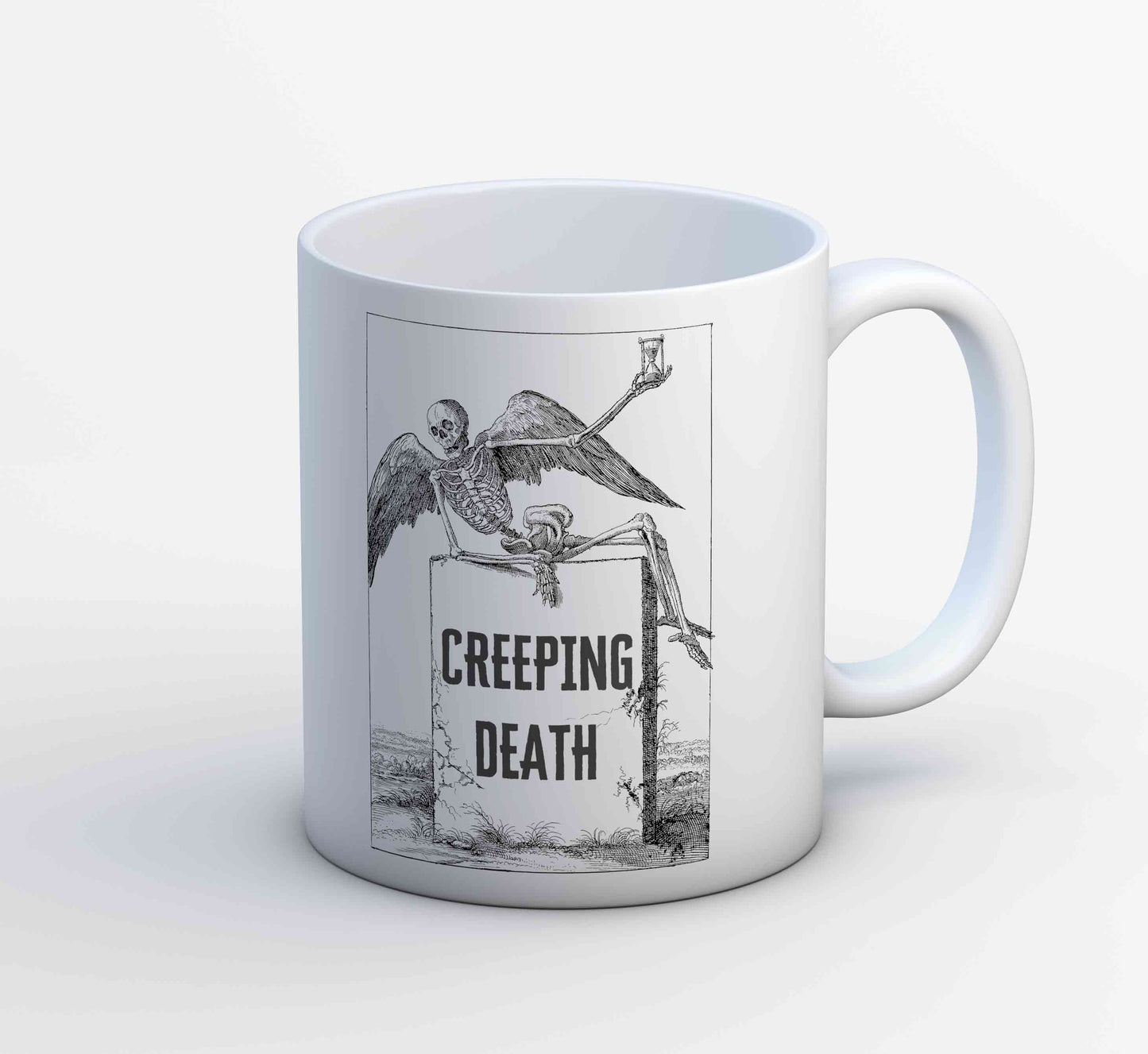 metallica creeping death mug coffee ceramic music band buy online united states of america usa the banyan tee tbt men women girls boys unisex