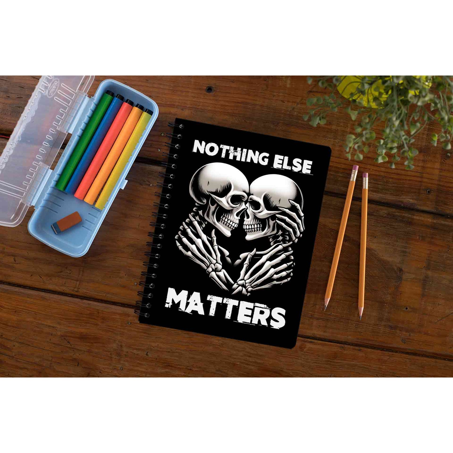 metallica and nothing else matters notebook notepad diary buy online united states of america usa the banyan tee tbt unruled