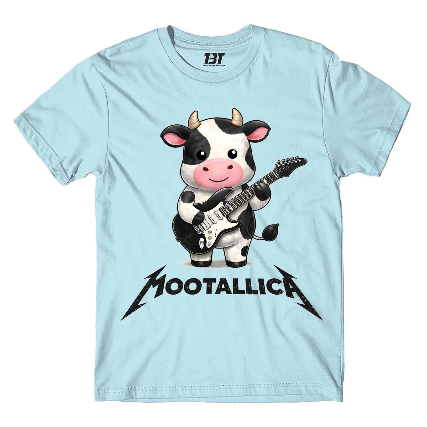 metallica mootallica t-shirt music band buy online united states usa the banyan tee tbt men women girls boys unisex baby blue