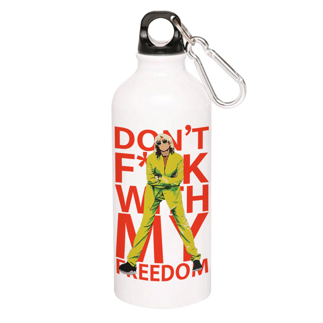 miley cyrus mother's daughter sipper steel water bottle flask gym shaker music band buy online india the banyan tee tbt men women girls boys unisex don't fuck with my freedom