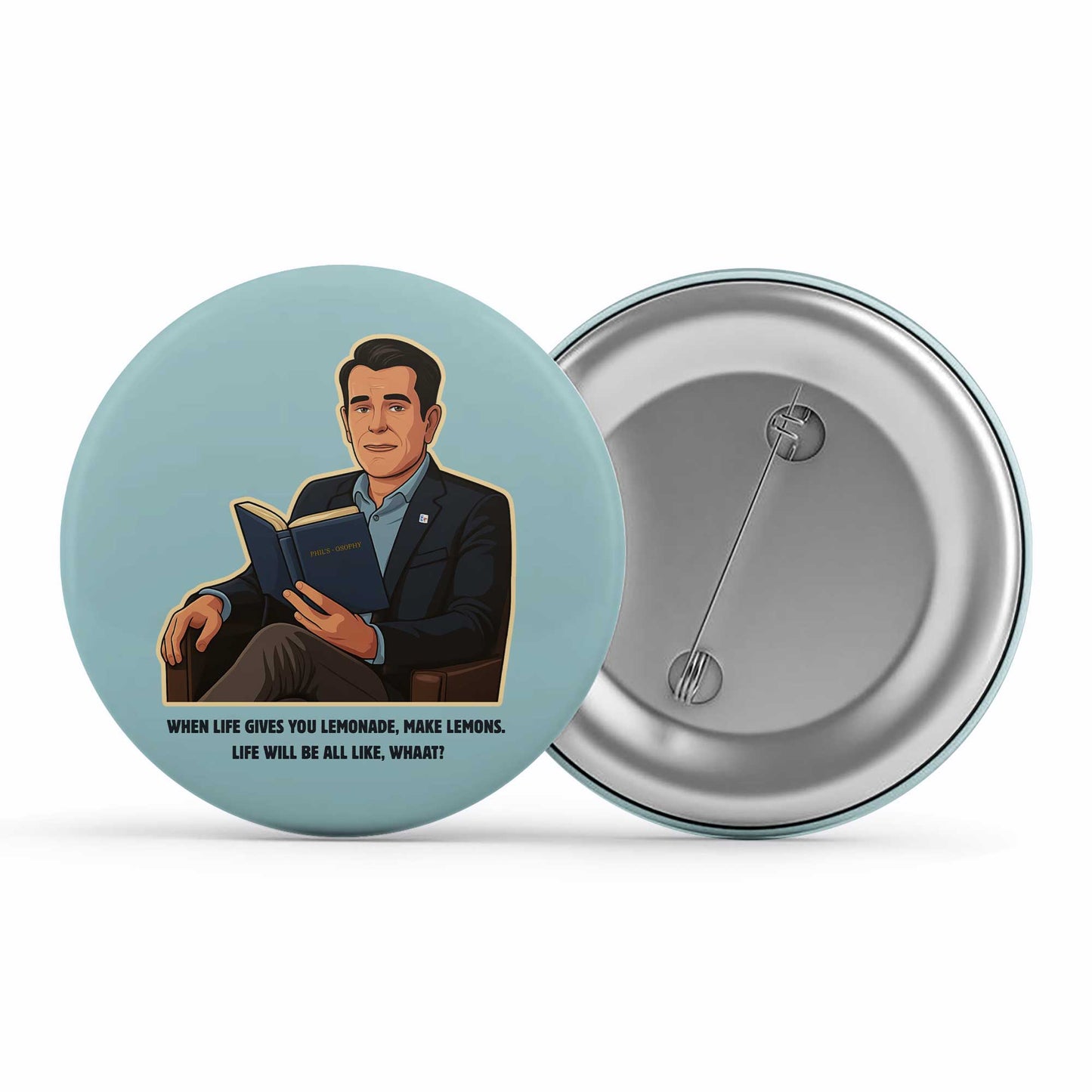 modern family make lemons badge pin button tv & movies buy online united states us the banyan tee tbt men women girls boys unisex