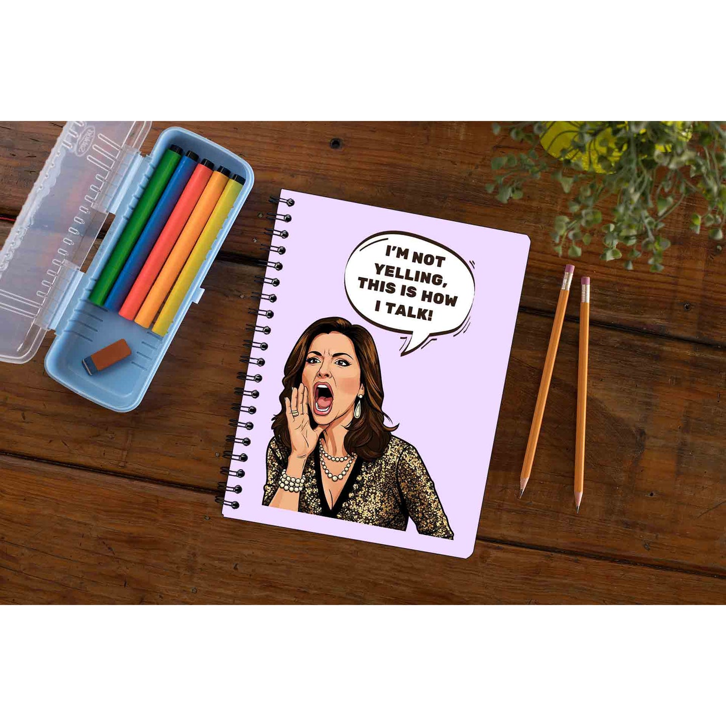 modern family how i talk notebook notepad diary buy online united states us the banyan tee tbt unruled