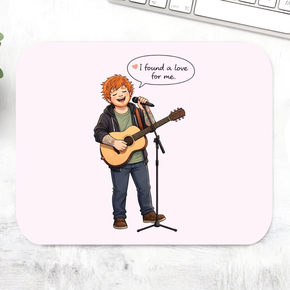 ed sheeran i found a love mousepad logitech large anime music band buy online united states usa the banyan tee tbt men women girls boys unisex