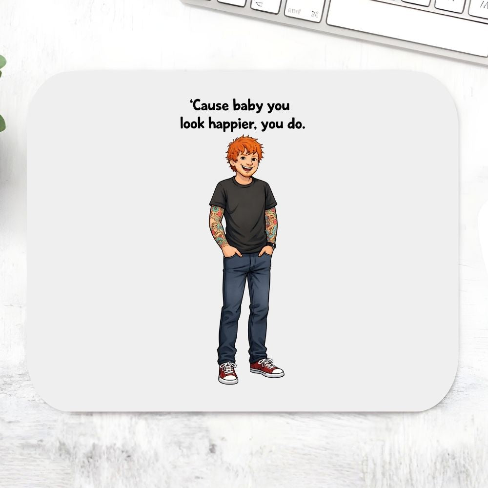 ed sheeran happier mousepad logitech large anime music band buy online united states usa the banyan tee tbt men women girls boys unisex