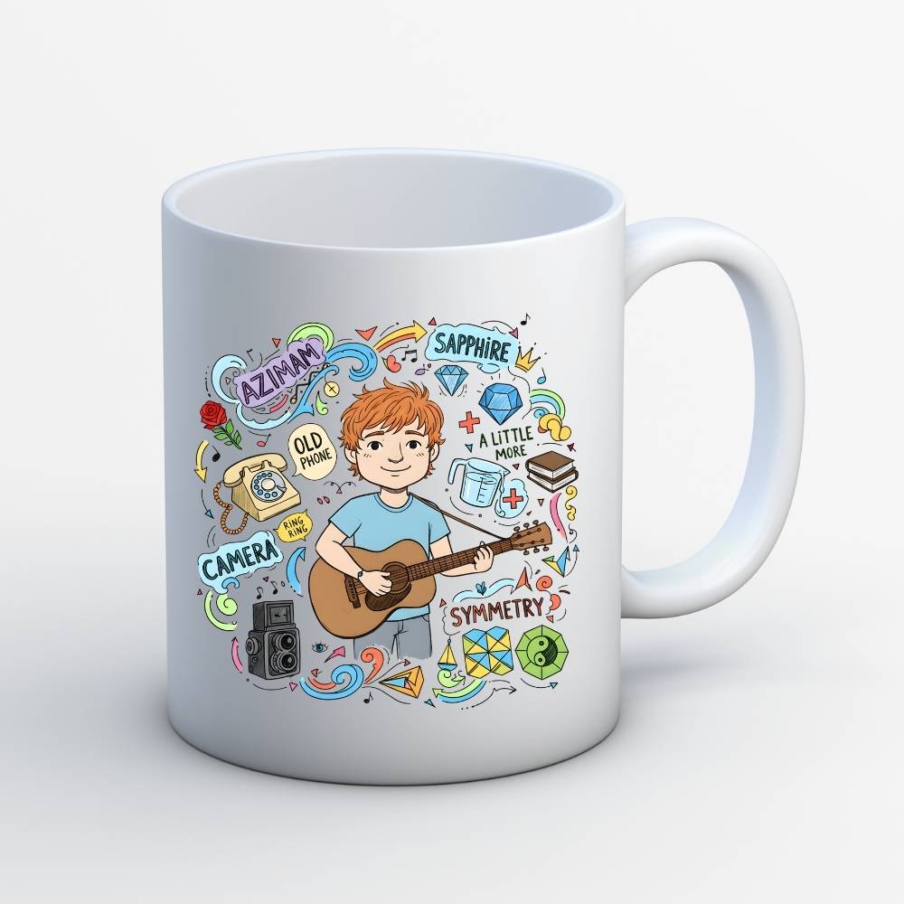 ed sheeran gingerverse mug coffee ceramic music band buy online united states usa the banyan tee tbt men women girls boys unisex