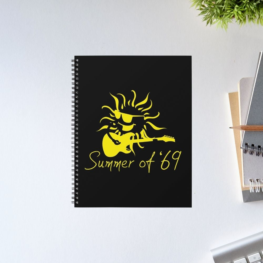 bryan adams summer of '69 notebook notepad diary buy online united states of america usa the banyan tee tbt unruled