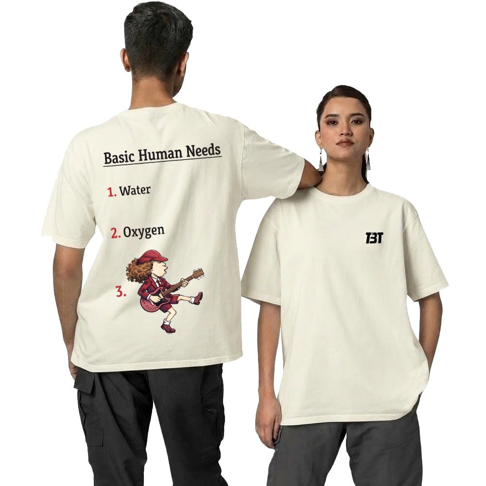 Oversized T shirt - Basic Human Needs