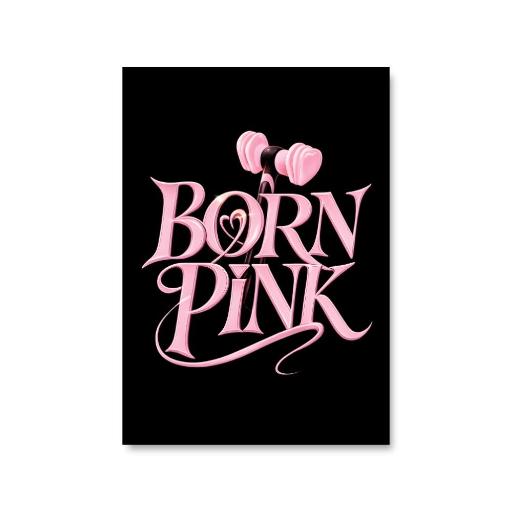 black pink born pink poster wall art buy online united states usa the banyan tee tbt 8 x 10