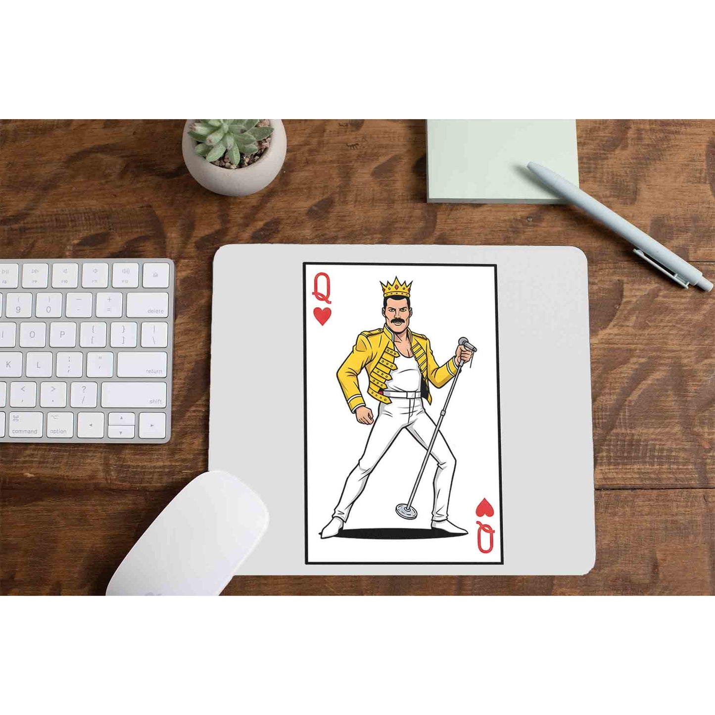 queen the queen of hearts mousepad logitech large anime music band buy online united states usa the banyan tee tbt men women girls boys unisex