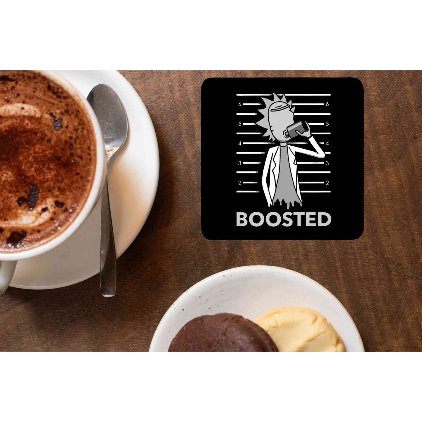 rick and morty boosted coasters wooden table cups indian buy online india the banyan tee tbt men women girls boys unisex rick and morty online summer beth mr meeseeks jerry quote vector art clothing accessories merchandise