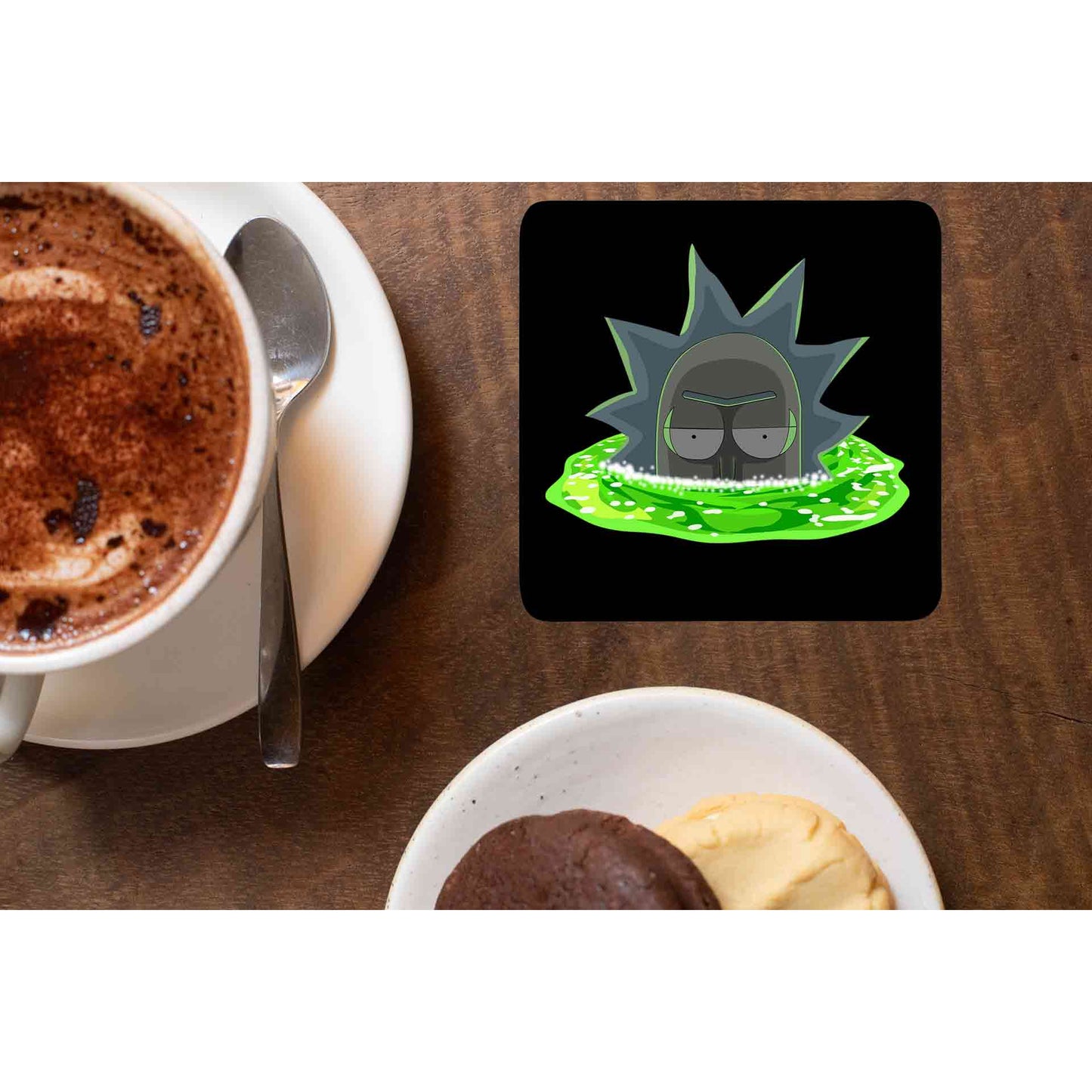 rick and morty teleportation coasters wooden table cups indian buy online india the banyan tee tbt men women girls boys unisex rick and morty online summer beth mr meeseeks jerry quote vector art clothing accessories merchandise