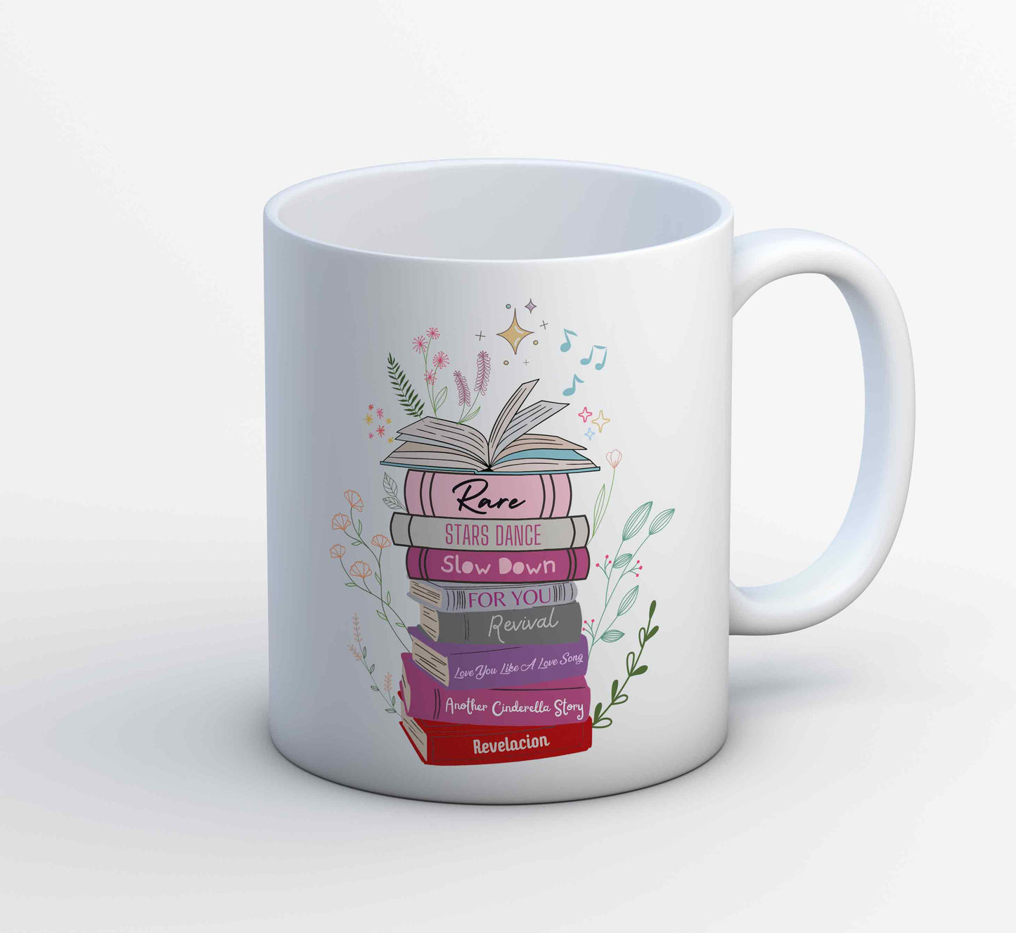 selena gomez selena's songbooks mug coffee ceramic music band buy online united states of america usa the banyan tee tbt men women girls boys unisex