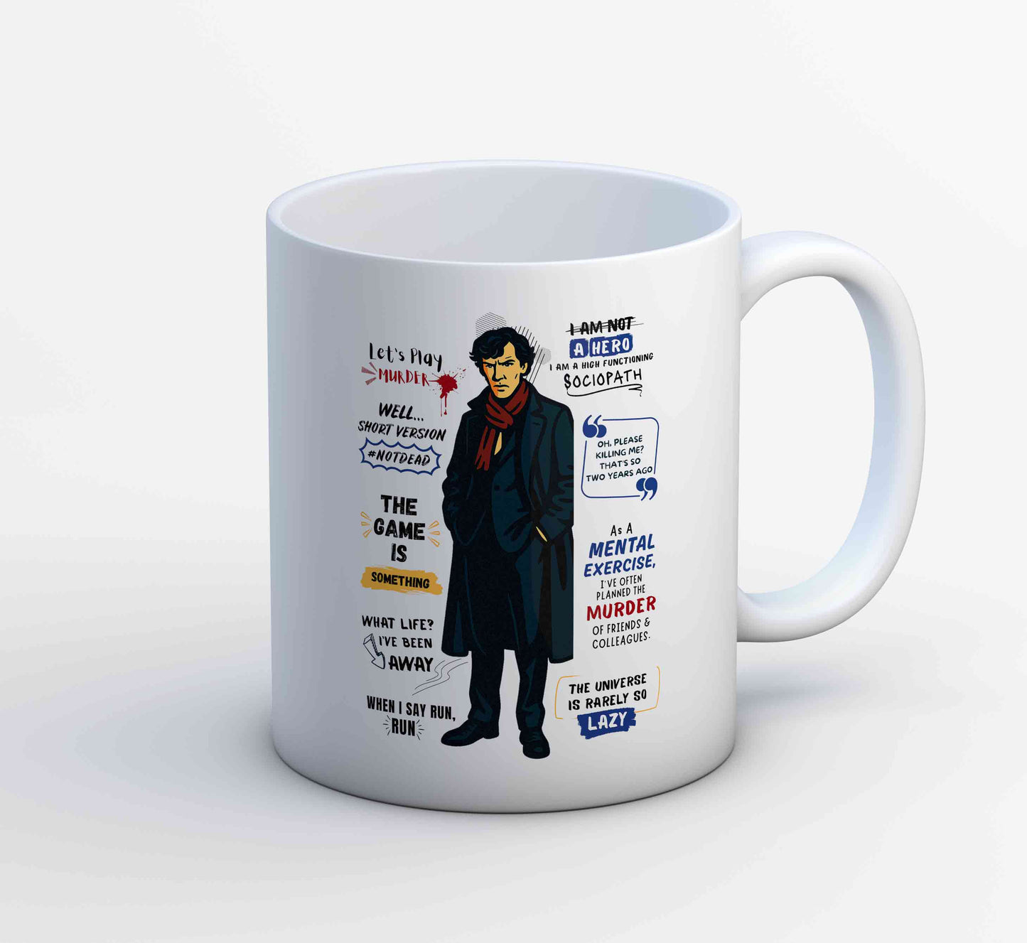 Sherlock Mug - Mind Palace The Banyan Tee TBT