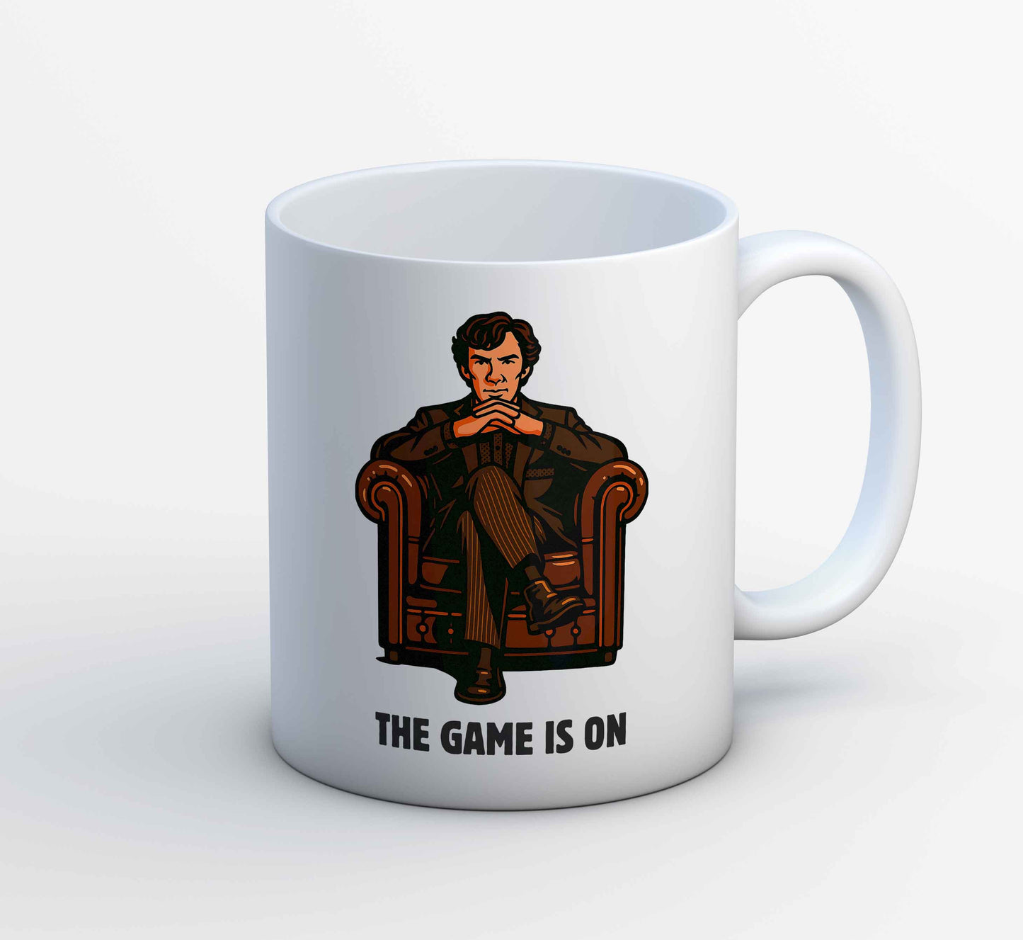 Sherlock Mug - The Game Is On The Banyan Tee TBT