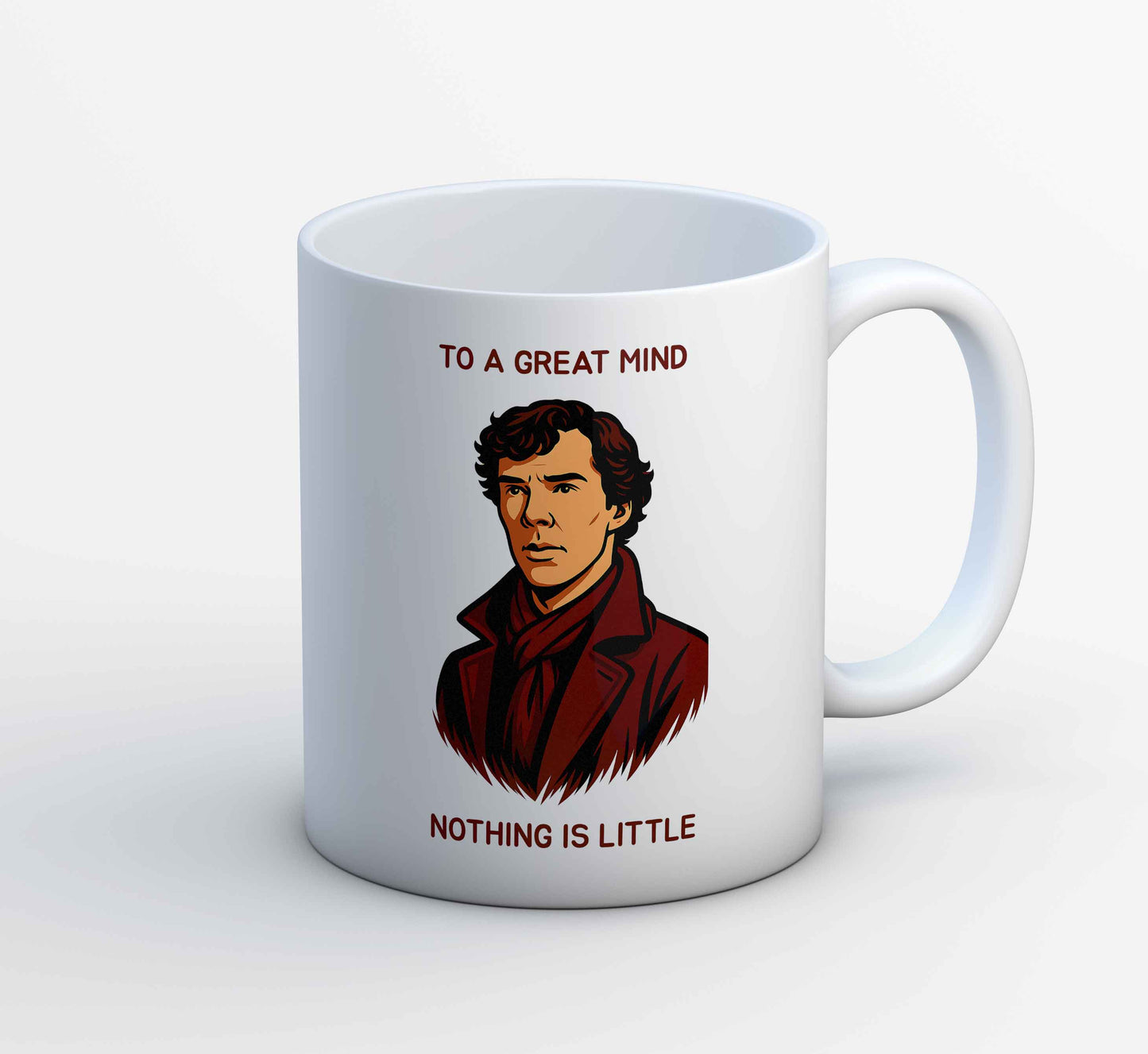 Sherlock Mug - To The Great Mind The Banyan Tee TBT