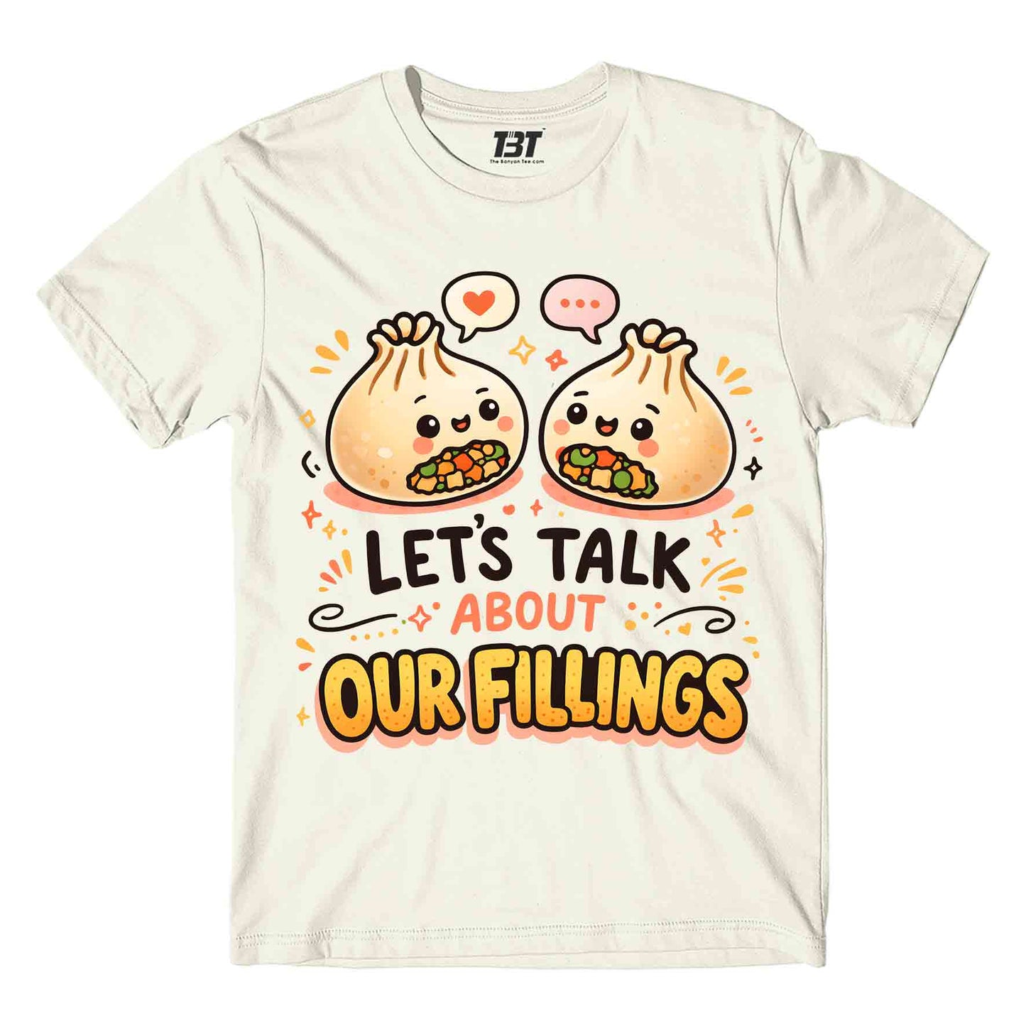 printed graphic our fillings t-shirt printed graphic stylish buy online united states usa the banyan tee tbt men women girls boys unisex off white